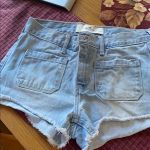 Hollister denim shorts